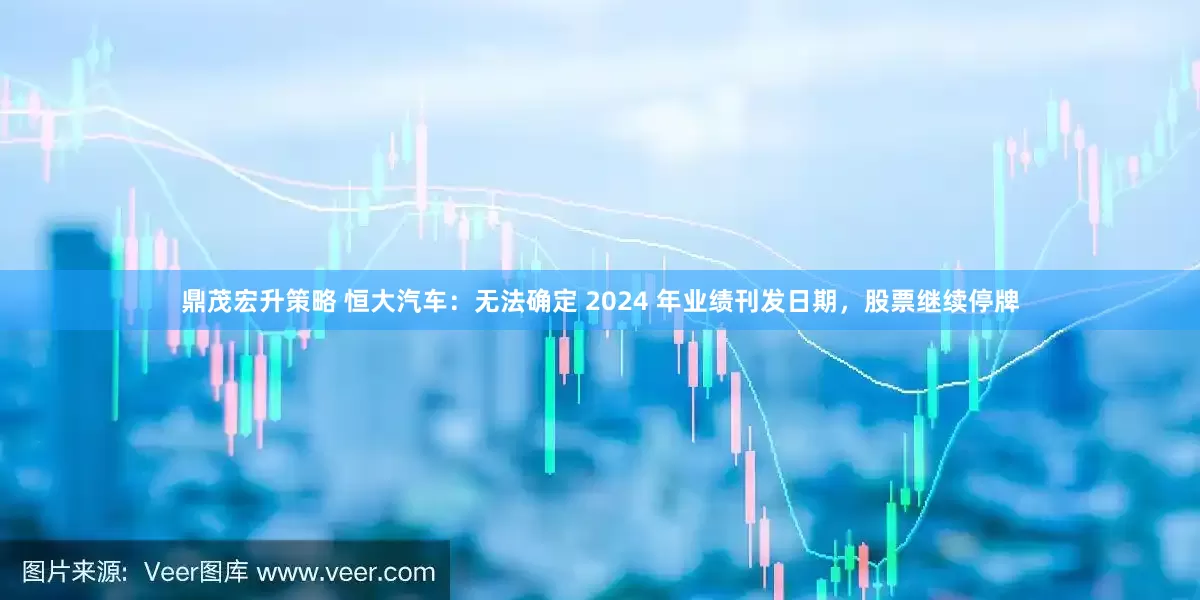 鼎茂宏升策略 恒大汽车：无法确定 2024 年业绩刊发日期，股票继续停牌